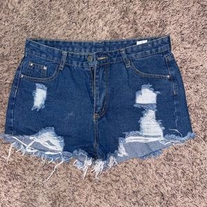 Jean shorts